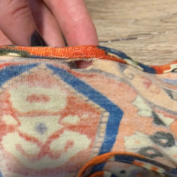 Vintage drop-skirt dress, sz small, very soft - Picture 5 of 5